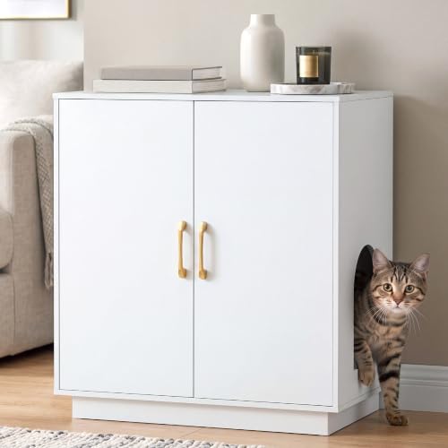 Gitelsnour 30.9'' Litter Box Enclosure Furniture