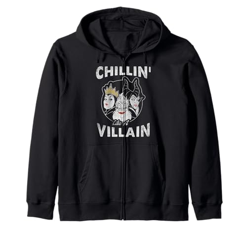 Sweat Disney Villains Chillin' à capuche idéal pour vos soirées cinéma