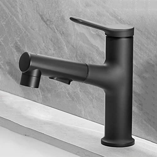 Robinet de lavabo extractible 3 modes MOCHAMIK avec poignée en laiton durable