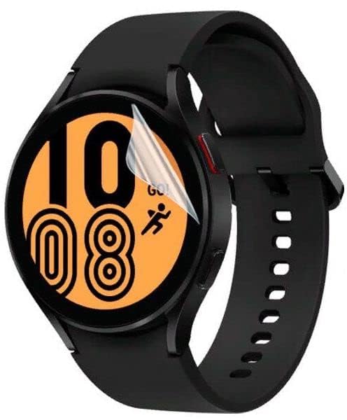 Image of BLACKSHEEP 2 Pack Screen Protector for Samsung Galaxy Watch 4 /5 / 6 /7 (44mm) (1.4 inch inch), Bubble Free, Self Healing Unbreakable Membrane Edge to Edge Full Coverage - Clear [NOT GLASS]