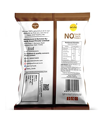 Image of Let's Try Peanut Party Mix, Made In Groundnut Oil 173g