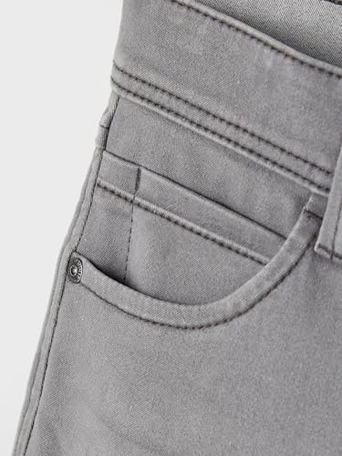 NAME IT Jungen Nkmsilas Dnmtax Pant Noos Jeans, Medium Grey Denim, 140 EU