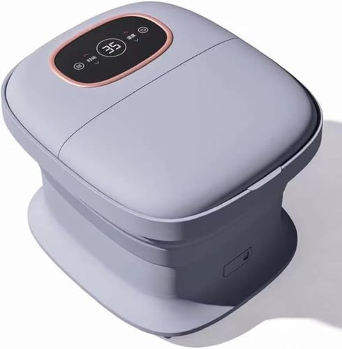 Masajeador de pies spa plegable con calor y masaje