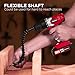 AVID POWER 20V MAX Lithium lon Cordless Drill Set, Power Drill Kit with Battery and Charger, 3/8-Inch Keyless Chuck, Variable Speed, 16 Position and 22pcs Drill Bits (Red)