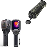 [384x256 Thermal Monocular] Get clear thermal imaging for outdoor with Teslong's thermal monocular. Featuring a 384x256 thermal vision sensor and 800x600 LCOS display on the thermal monocular for outdoor [Multifunctional Thermal Scope] This thermal s...