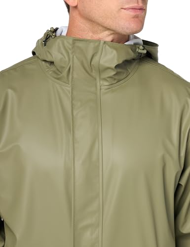 Image of Helly-Hansen mens Moss Hooded Waterproof Windproof Raincoat Jacket