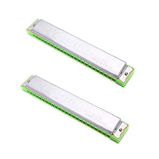 Harmonica buccale enfant 24 trous Melody métal réutilisable harmonica plastique vert et design pratique - Les Beatles, Paul McCartney, John Lennon, RIngo Starr, George Harrison Harmonica buccale enfant 24 trous Melody métal réutilisable harmonica plastique vert et design pratique – Image 7