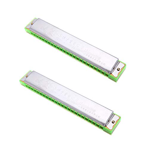 Harmonica buccale enfant 24 trous Melody métal réutilisable harmonica plastique vert et design pratique - Les Beatles, Paul McCartney, John Lennon, RIngo Starr, George Harrison Harmonica buccale enfant 24 trous Melody métal réutilisable harmonica plastique vert et design pratique – Image 8