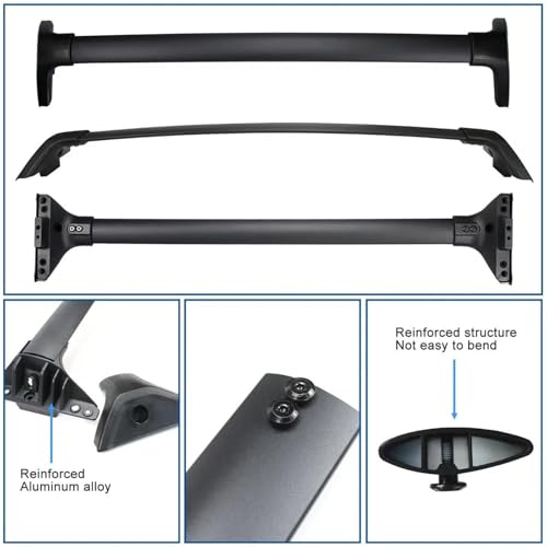 Portaequipajes para Toyota RAV4 en aleación de aluminio texturizado de alta gama 5