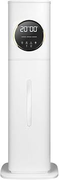 Smart Ultrasonic Humidifier, White, 8L Large Capacity, UV Sterilization, Remote Control, Touch Display, Silent Operation, Aromatherapy Function