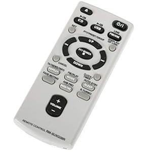 VINABTY RM-SUXG38R Ersatz Fernbedienung Passend für JVC Micro Component System UX-G37 UX-G38 UX-G39 UX-G38B UX-G38E UX-G38EN UX-G38EV UX-G39E UX-G39EN UX-G39EV UX-G37B UX-G37E UX-G37EN UX-G37EV