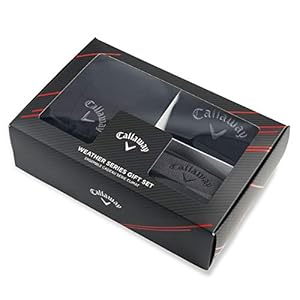Callaway Golf Winter Beanie Hat, Socks & Mittens Golf Gift Pack