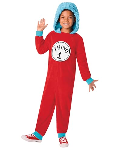 Disfraz completo Cat in the Hat Dr. Seuss talla Large miniatura 1