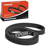 A-Premium Dual-Sided Serpentine Drive Belt Compatible with Volkswagen Jetta 1999-2009, Golf 1999-2006, Beetle 1998-2010, Golf City 2007-2010, Jetta City 2007-2009, 1.8L 1.9L 2.0L