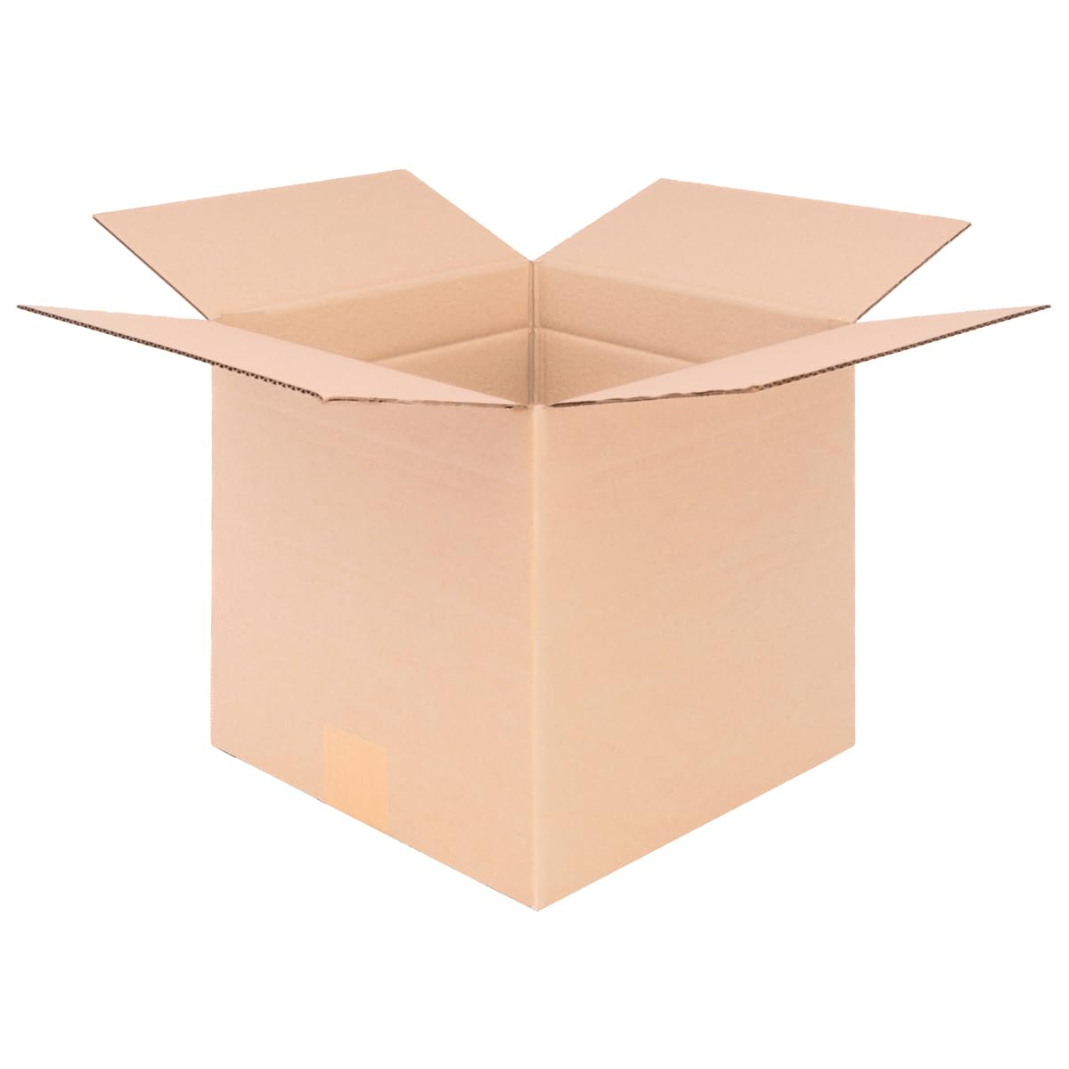 OfficeKing® 100 x Faltkartons 250 x 250 x 250 mm | variable Höhe bei 210 und 135 mm | Marken-Qualität Versandverpackung Versandkarton Karton