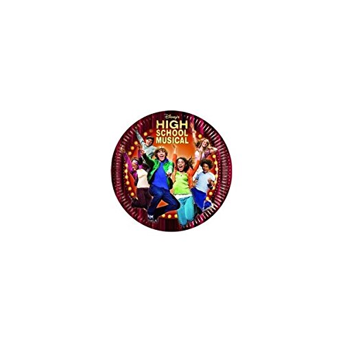 Disney - Piatto Carta Hsm - High School Musical - Party 19.5 Cm