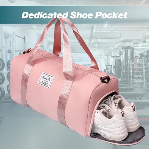 Image of KARRIER Multi-Function Large Capacity Travel Bag | Water-Resistant Gym & Weekend Duffle Bag (Black-CarryDuffel)