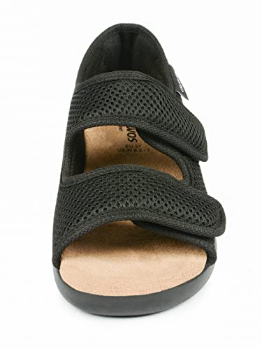 Image of SCHAWOS Sandals Stretch 06, for men and women, orthopedic, swollen feet, for seniors