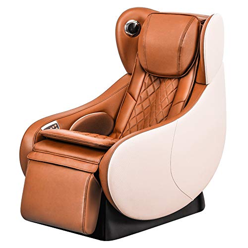 Shiatsu-Massagestuhl, Freizeitbogen-Massagestuhl mit Heizungsphysiotherapie und drahtlosem Bluetooth-Lautsprecher, automatischer