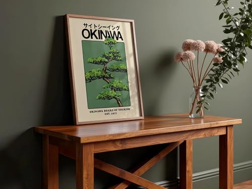 Tableau Cap Hedo Okinawa sur toile premium avec cadre de bois - 4