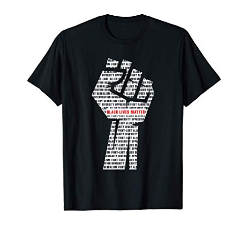 Black Lives Matter Equality Black History Month Anti Racism T-Shirt Cover