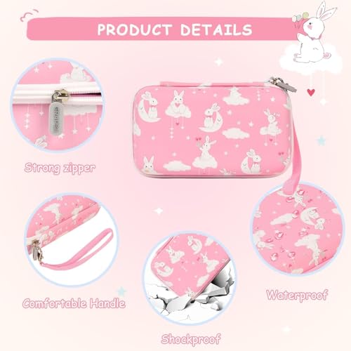 Funda para cámara instantánea kids rosa miniatura 4