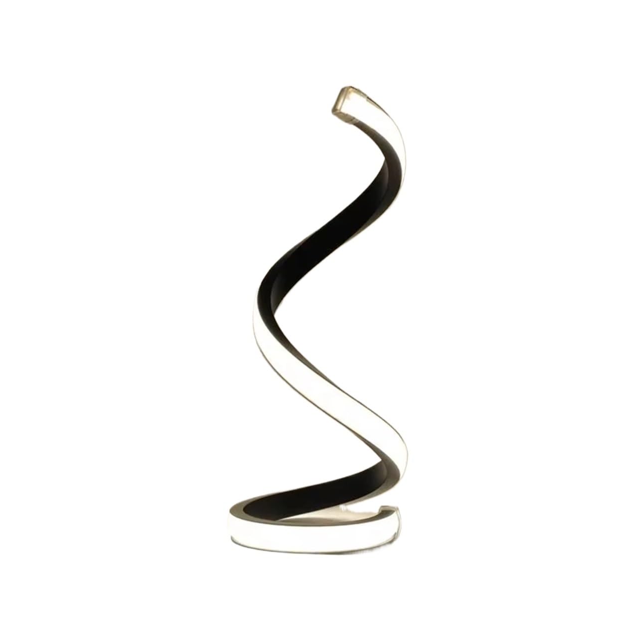 CKAFZMYJQBT LED Night Light Spiral Table Lamp Modern Bedside Lamps Dimmable Night Lamp Office Living Room Bedroom Decoration Night Lights
