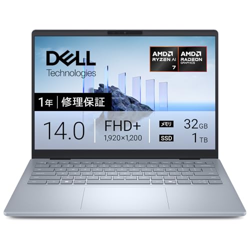 yAmazon.co.jpzDell m[gp\R Dell 14 Plus DB14255 14C` AMD Ryzen AI 7 350 32GB SSD1TB Windows 11 Copilot+ Type-CdΉ d1.52k