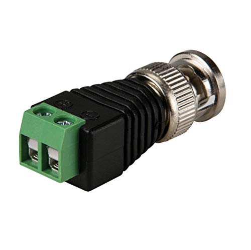 Image of INVENTO 1Pcs DC Male BNC Connector to Screw Terminal Connector Coaxial Cat5 For CCTV Camera, Video Adaptor, DC Connections, DIY Projects