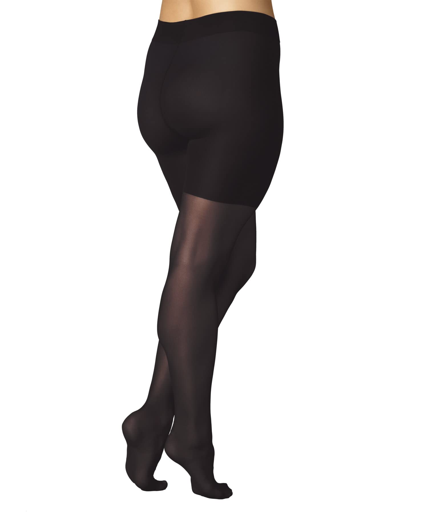 FALKE Beauty Plus 50 DEN W TI fine 50 den semi opaco unicolor 1 pieza, Pantimedias Mujer, Gris (Anthracite 3529) - E, XXL