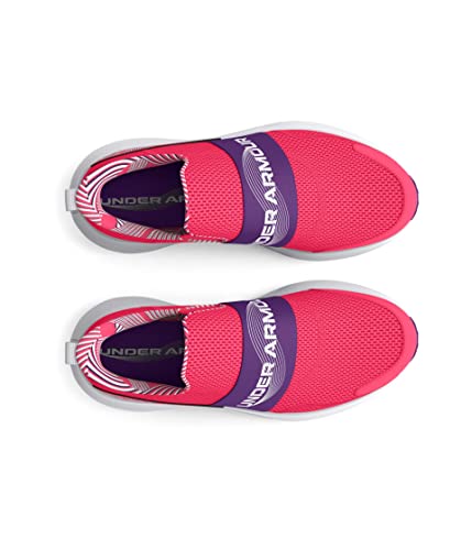 Under Armour Girl's Surge 3 Slip-On Print (Big Kid)2