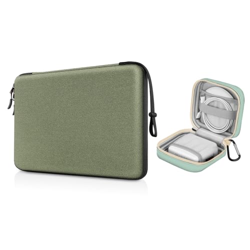 Funda rígida para laptop 15.3'' FINPAC verde miniatura 1