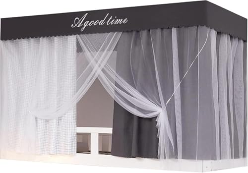 PVTK�ᒠ �w���� ��i�Ɖ��i�ᒠ �V���O���x�b�h �����J�[�e�� �x�b�h�e���g �v���C�o�V�[�e���g ���t���֗� �Ռ� �ʋC�� �h�� �h�� �h�o ���@�\ (��190 cm x ��90 cm (1���g),�O���[)