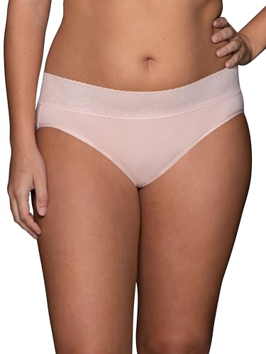 Image of Vanity Fair Women's Effortless Panties for Everyday Wear, Buttery Soft Fabric & Lace