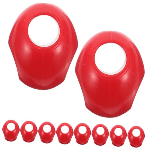 Yardwe 10pcs Plastic Climbing Net Buckles Integrated Buckle Kit for Boys and Girls Playhouse Accessories