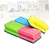 Healeved 10Pcs I Shaped Eraser Sponges Multi Use Non Scratch Scrubbing Dish Sponges for Kitchen Bathroom and Car Cleaning Random Colors