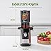 AMZCHEF Entsafter Slow Juicer – 118MM Große Einfüllöffnung für Ganze Gemüse und Obst – Entsafter Gemüse und Obst Testsieger – Hohe Saftausbeute, Einfach zu Reinigen