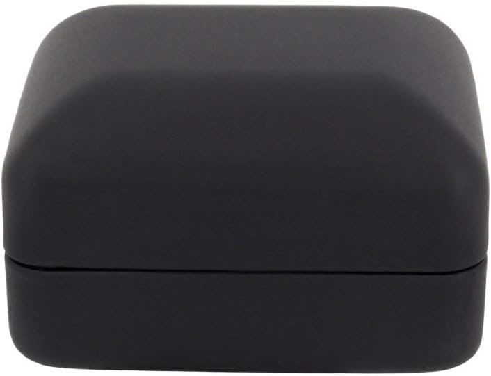 Naimo Black Lighted up LED Engagement Proposal Jewelry Ring Box