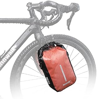 Rhinowalk Bike Bag Waterproof Bike Pannier Bag 4L for Bicycle Cargo Rack Saddle Bag Shoulder Bag Laptop Pannier Rack Bicycle Bag Professional Cycling Accessories