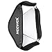 Produktbild Neewer Faltbare Softbox 60x60 Zentimeter, schnell zusammenklappbarer Diffusor für Fotografie Speedlites Studio Flash Monolight,passt S-Typ Klammer, Bowens, Elinchrom Halterung (nur Softbox enthalten)
