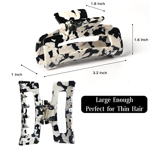 Syeenify Hair Claw Clips For Thick Thin Hair ,Strong Hold Nonslip Large Hair Clamps For Women Girls #TOP4