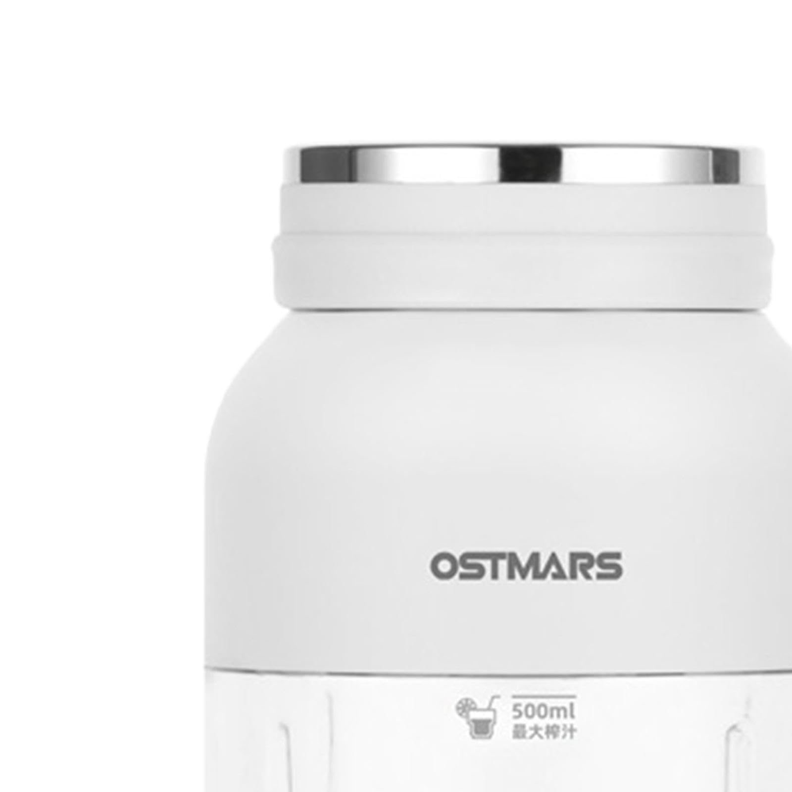 Mixeur électrique, Bouteille pour Smoothies, Mixeur Portable et, Gobelet pour La Maison, Le Bureau et Le Sport, blanc