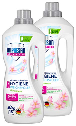 Impresan Hygiene-Weichspüler Blütenmeer 2x 1250 ml