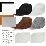 Assemblage adapté aux débutants: Aucun artisanat avancé nécessaire..Des instructions simples rendent ce kit amusant et sans stress pour les adolescents et les adultes..Kit de masque à fourry masques de chat à peindre