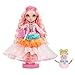 Rainbow High Winter Wonderland Bella (Pink) 28 cm Model Doll with Magic Snow, Comes with Snowman Suitable for Ages 4-12 and Collectors