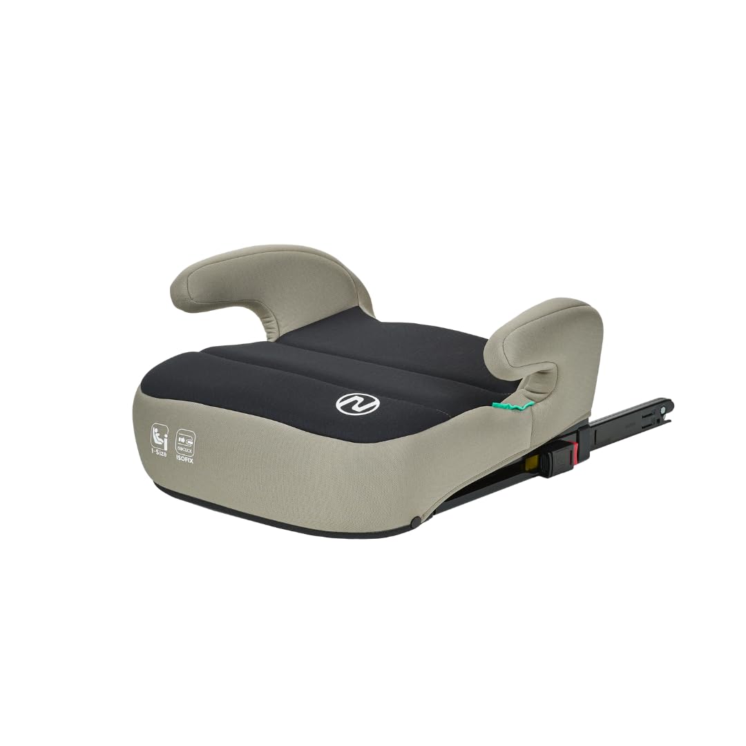NANIA Bogota 2 in 1 Seggiolino auto isofix i-Size, Gruppo 2/3 100-150 cm, da 4 a 12 anni, da 15 a 36 kg -seggiolino auto con protezione laterale - Poggiatesta a 9 Livelli- Fissaggio Isofix o cintura