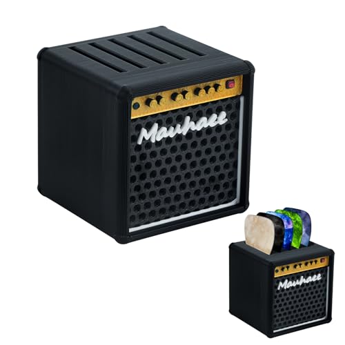 Porta Plettri Per Chitarra, Supporto Ambientale Per Plettri Portaplettri Per Chitarra In 3D In Pla, Scatola Compatta Per Plettri Di Chitarra, Regalo Per Gli Appassionati Di Musica
