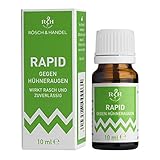 RAPID gegen Hühneraugen 10ml | Tinktur zur Entfernung von Hühneraugen und Hornhaut | wirkt abschälend