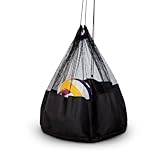 Saco Bola Bolsa Esportiva Capacidade 10 Bolas Vôlei Organizador de Bolas Esportivas Escolinhas Bag Nylon 600 Alta Durabilidade