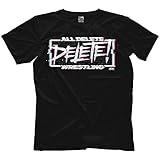 All Elite Wrestling Matt Hardy All Delete Wrestling T-Shirt Black XXL